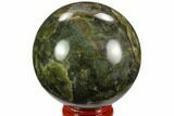 Polished Labradorite Sphere - Madagascar #126833-1